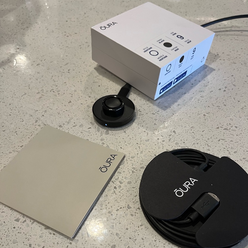 Oura Gen3 Heritage Black Size 9